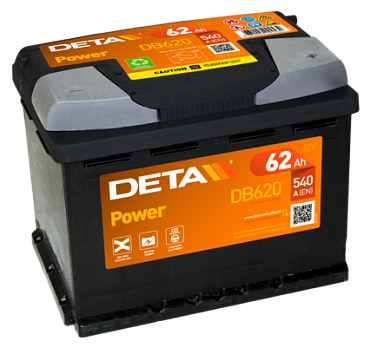 Аккумулятор Deta Power DB620 (62 Ah)